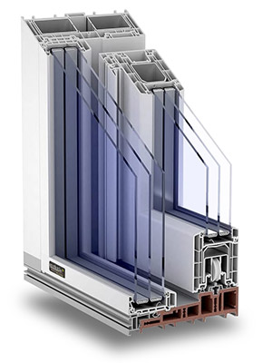 exclusiv 88 Hebeschiebetür LUX Profil